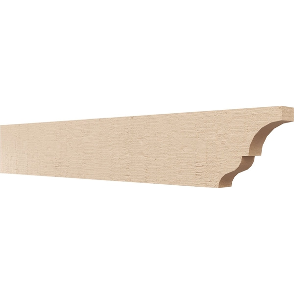 Ekena Millwork 2in. W x 6in. H x 36in. L Asheboro Woodgrain TimberThane Rafter Tail, Primed Tan RFTUR02X06X36ASHRCPR - main